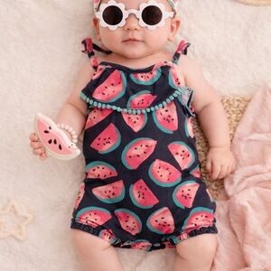 Joe Fresh Watermelon Romper / Onesie – Baby Girl
